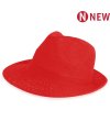 Sombrero De Ala Ancha Rojo