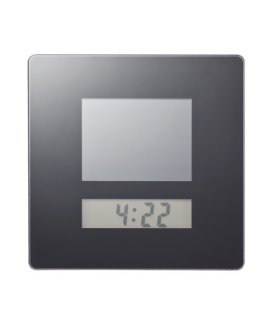 3,5 inch digital photo frame with alarm clock